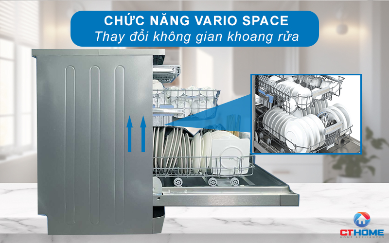 MÁY RỬA BÁT ĐỘC LẬP EUROSUN SMS80EU15E SERIES 8 14 BỘ  14