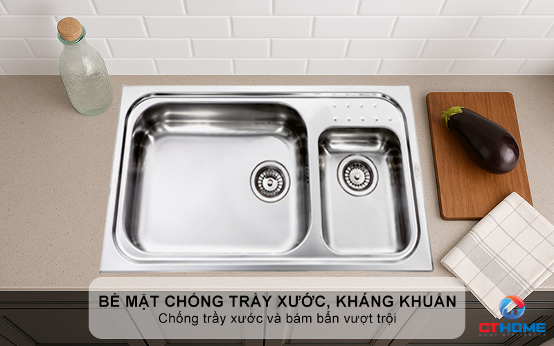 CHẬU RỬA BÁT 2 HỐC RỬA 011114 PUNTO PLUS 011114PUNTOPLUS 3