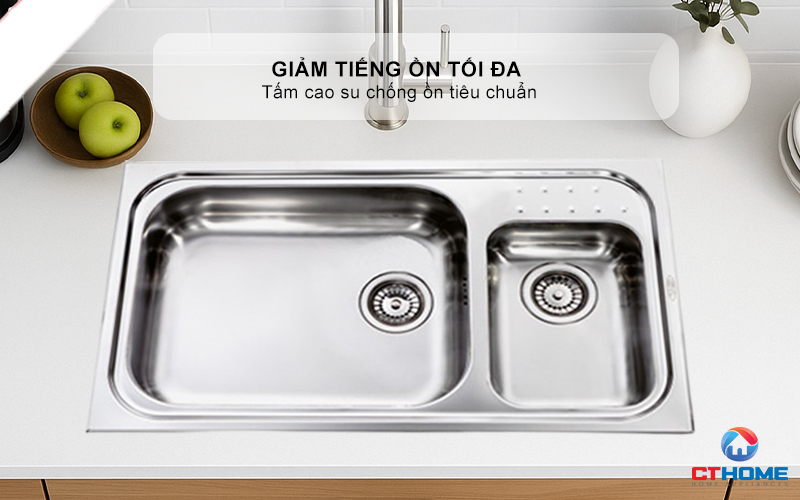 CHẬU RỬA BÁT 2 HỐC RỬA 011114 PUNTO PLUS 011114PUNTOPLUS 6