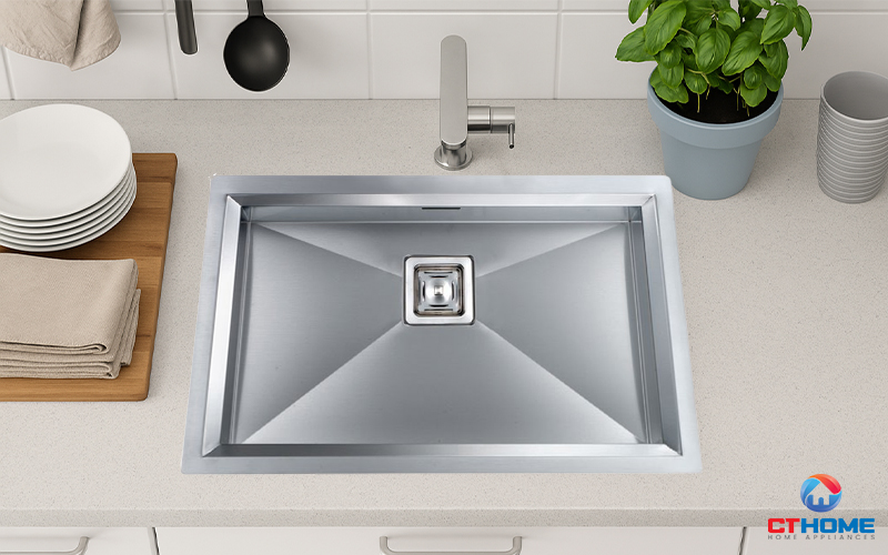 CHẬU RỬA BÁT 1 HỐC RỬA 012803 GLAMOUR 012803GLAMOUR 1