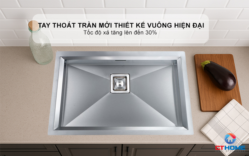 CHẬU RỬA BÁT 1 HỐC RỬA 012803 GLAMOUR 012803GLAMOUR 8