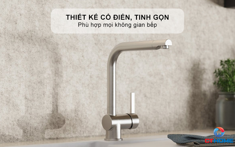 VÒI RỬA BÁT WASSERWERK 4 KITCHEN FAUCET STAINLESS STEEL LOOK - 700405 WASSERWERK4KITCHENFAUCETSTAINLESSSTEELLOOK700405 1