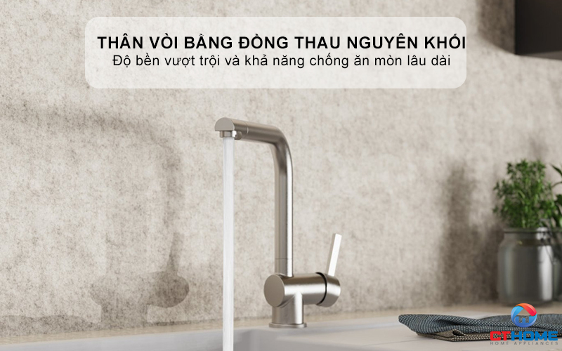 VÒI RỬA BÁT WASSERWERK 4 KITCHEN FAUCET STAINLESS STEEL LOOK - 700405 WASSERWERK4KITCHENFAUCETSTAINLESSSTEELLOOK700405 5