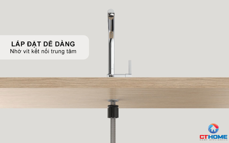 VÒI RỬA BÁT WASSERWERK 4 KITCHEN FAUCET STAINLESS STEEL LOOK - 700405 WASSERWERK4KITCHENFAUCETSTAINLESSSTEELLOOK700405 7