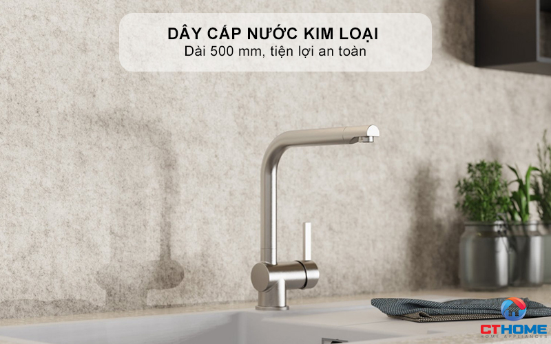 VÒI RỬA BÁT WASSERWERK 4 KITCHEN FAUCET STAINLESS STEEL LOOK - 700405 WASSERWERK4KITCHENFAUCETSTAINLESSSTEELLOOK700405 8