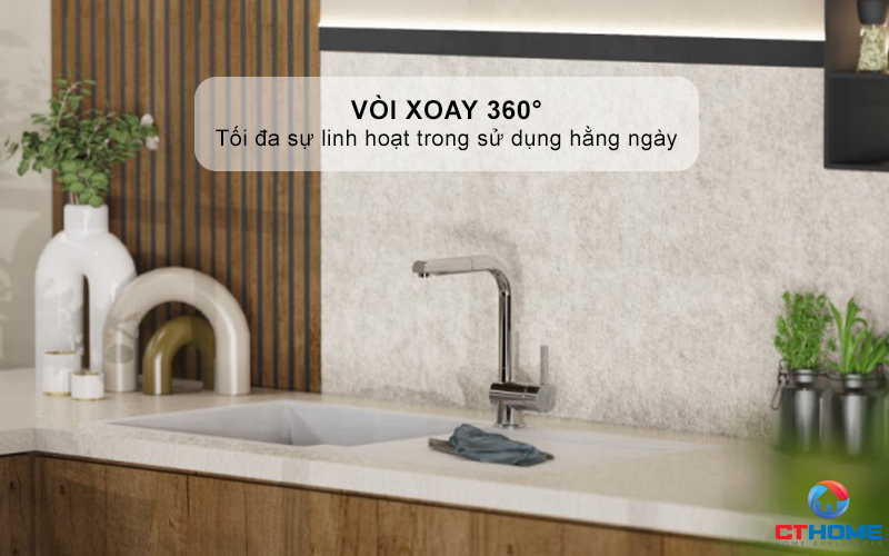 VÒI RỬA BÁT WASSERWERK 4 PULL - OUT KITCHEN FAUCET CHROME - 700410  WASSERWERK4PULLOUTKITCHENFAUCETCHROME700410 4