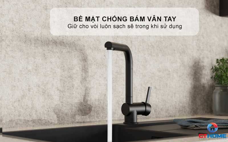 VÒI RỬA BÁT WK 4 PULL - OUT KITCHEN FAUCET BLACK - 700416 WK4PULLOUTKITCHENFAUCETBLACK700416 4