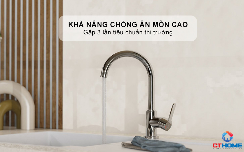 VÒI RỬA BÁT WASSERWERK 5 KITCHEN FAUCET CHROME - 700500   WASSERWERK5KITCHENFAUCETCHROME700500 5