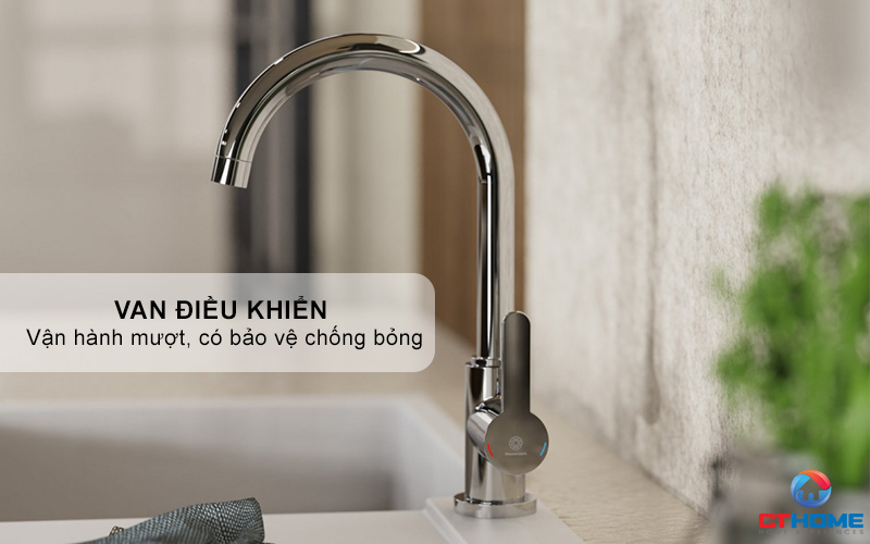 VÒI RỬA BÁT WASSERWERK 5 KITCHEN FAUCET CHROME - 700500   WASSERWERK5KITCHENFAUCETCHROME700500 7