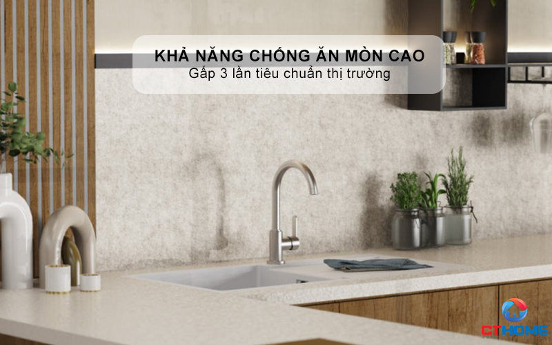 VÒI RỬA BÁT WASSERWERK 5 KITCHEN FAUCET STAINLESS STEEL LOOK - 700505 WASSERWERK5KITCHENFAUCETSTAINLESSSTEELLOOK700505 4