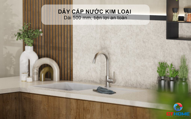 VÒI RỬA BÁT WASSERWERK 5 KITCHEN FAUCET STAINLESS STEEL LOOK - 700505 WASSERWERK5KITCHENFAUCETSTAINLESSSTEELLOOK700505 8