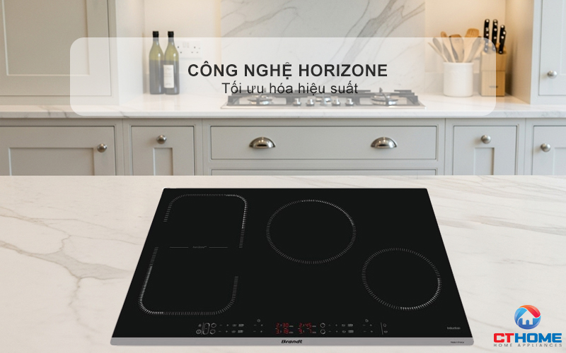 BẾP TỪ 4 VÙNG NẤU BRANDT BPI184HUB 7400W MÀU ĐEN 6