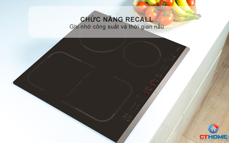 BẾP TỪ 4 VÙNG NẤU BRANDT BPI6449X 7200W MÀU ĐEN 9