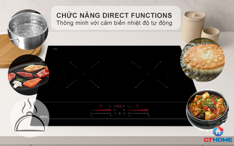 BẾP TỪ 2 VÙNG NẤU TEKA IBC 7322 S IBC7322S 5