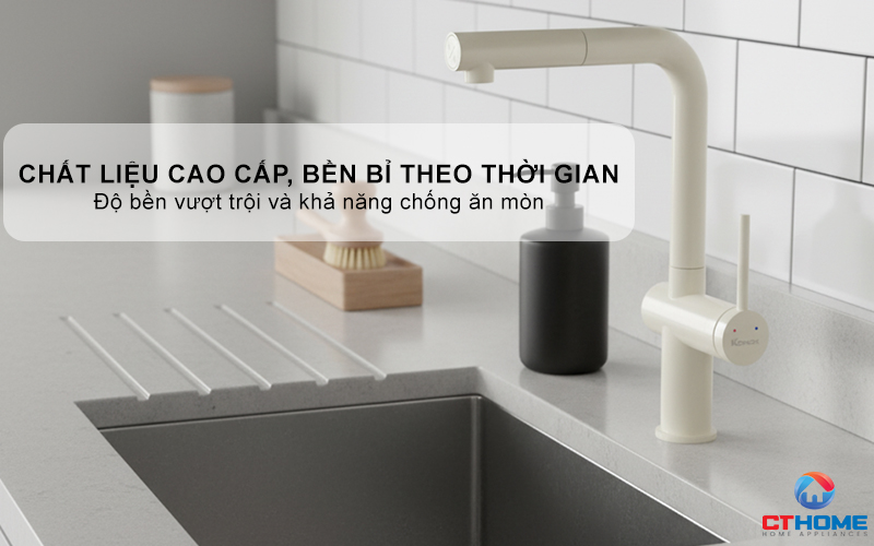 VÒI RỬA BÁT DÂY RÚT KONOX STREAM SMART NUDE STREAMSMARTNUDE 2