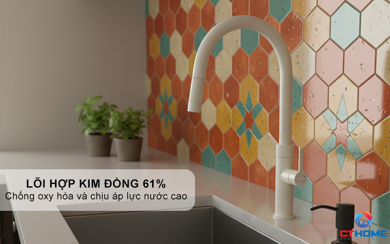 VÒI RỬA BÁT DÂY RÚT KONOX LASI NUDE LASINUDE 9