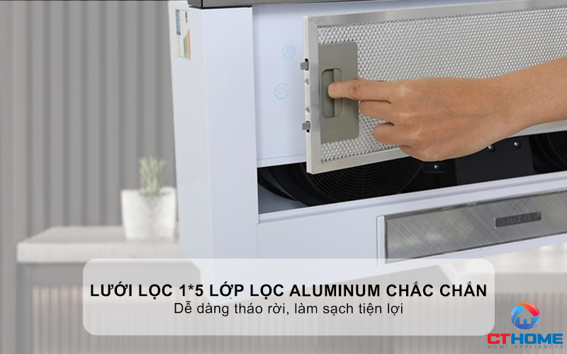 MÁY HÚT MÙI ÂM TỦ RÚT KÉO  KOCHER K-6270BL K6270BL 5