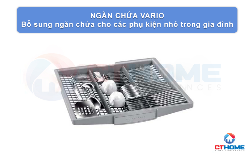 Ngắn chứa thứ 3 Vario linh hoạt, tiện lợi