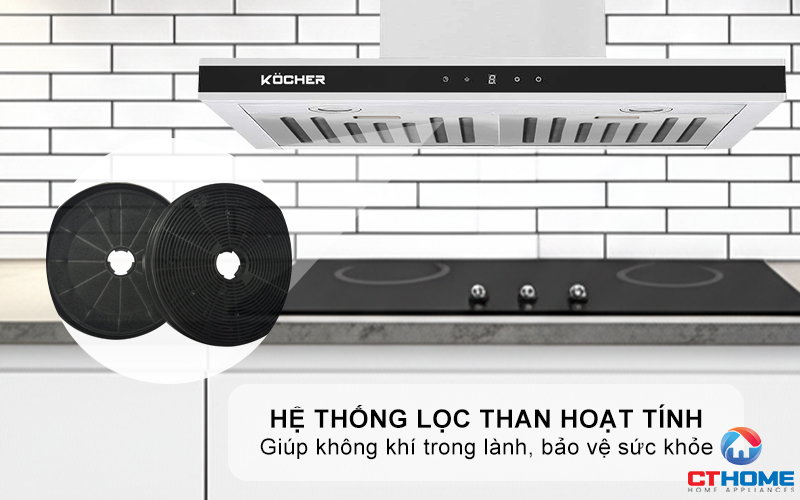 MÁY HÚT MÙI CHỮ T KOCHER K-225C PRO NGANG 700MM KOCHERK225CPRO 7