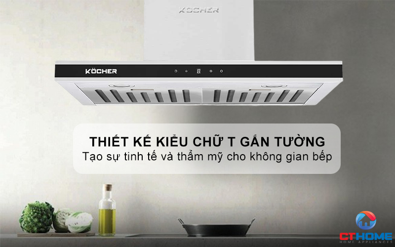 MÁY HÚT MÙI CHỮ T KOCHER K-225C PRO NGANG 700MM KOCHERK225CPRO 1