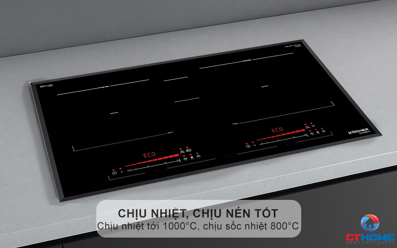 BẾP TỪ 2 VÙNG NẤU KOCHER DI-338PRO MÀU ĐEN DI338PRO 5