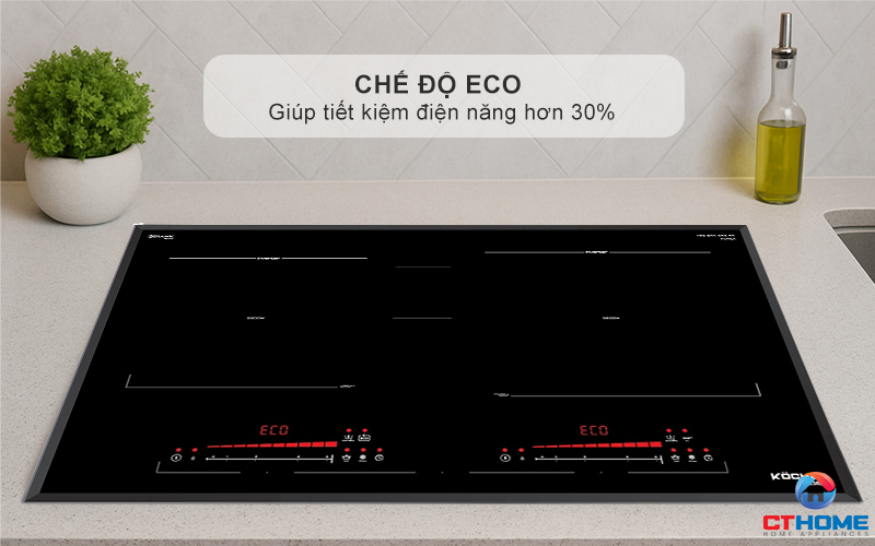 BẾP TỪ 2 VÙNG NẤU KOCHER DI-338PRO MÀU ĐEN DI338PRO 9