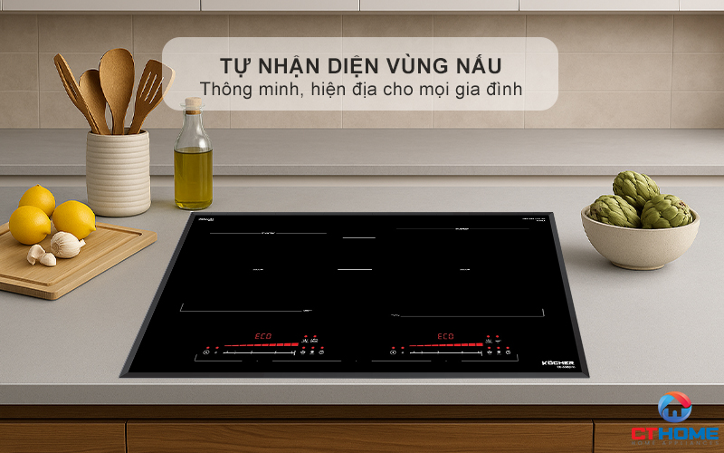 BẾP TỪ 2 VÙNG NẤU KOCHER DI-338PRO MÀU ĐEN DI338PRO 12