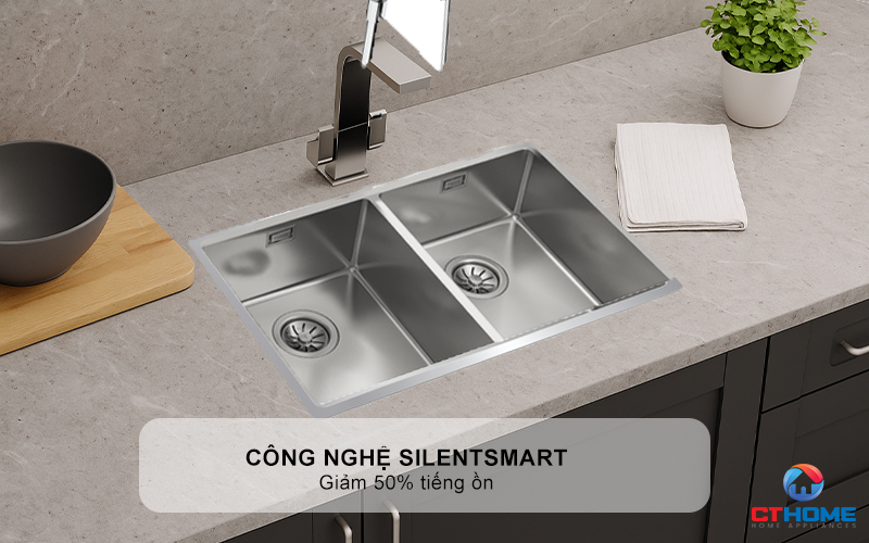 CHẬU RỬA BÁT INOX TEKA 2 HỐ RỬA BE LINEA RS15 2B 740 BELINEARS152B740 4