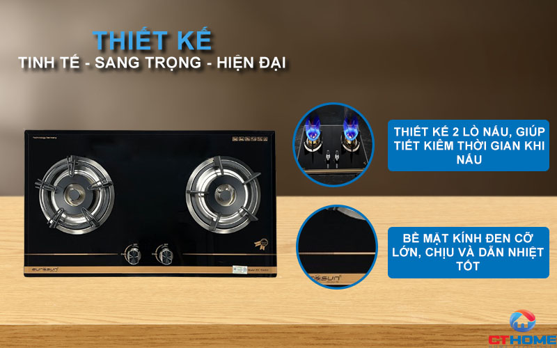 Thiết kế hiện đại mang lại sự tinh tế và sang trọng