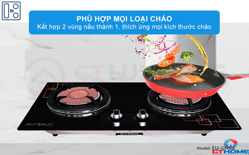 Phù hợp với mọi nồi chảo