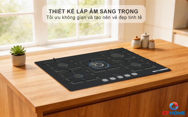 Thiết kế lắp âm sang trọng