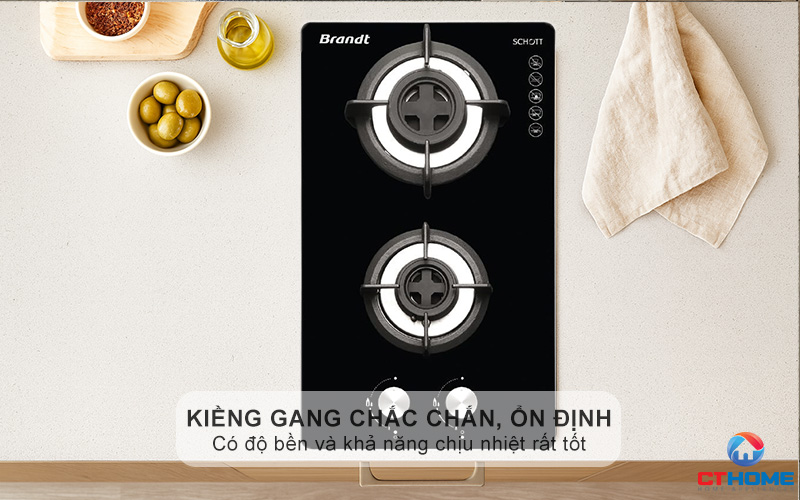 Kiềng gang chắc chắn, ổn định