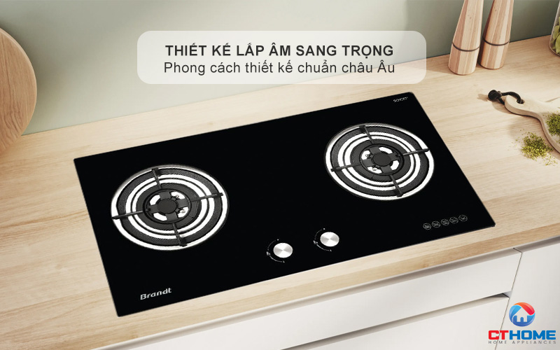Thiết kế lắp âm sang trọng, tinh tế