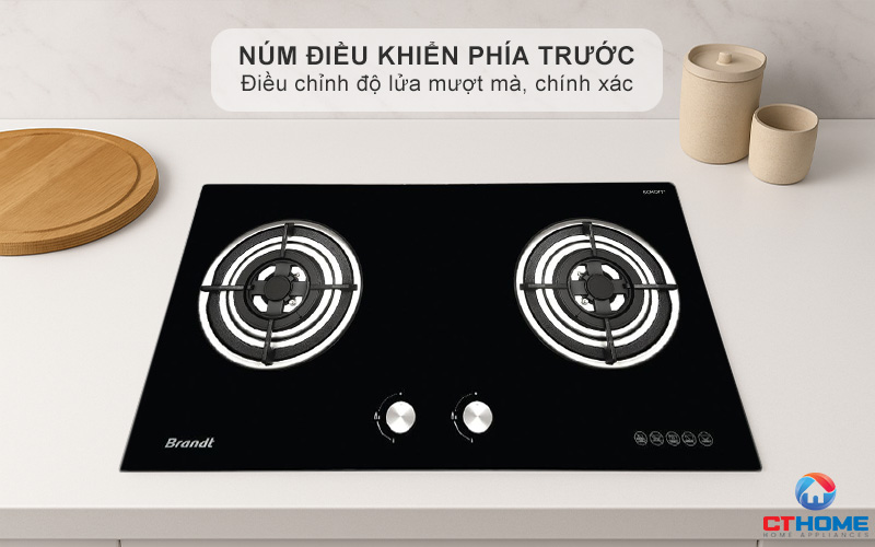 Núm điều khiển phía trước