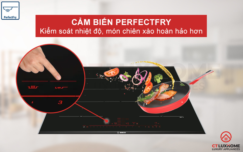 Cảm biến Perfect Fry cho món chiên xào trở nên hoàn hảo hơn