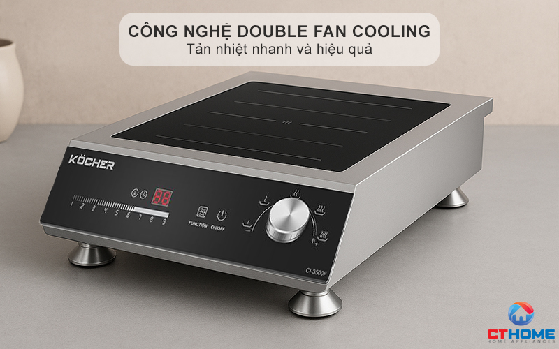 Công nghệ Double Fan Cooling - Tản nhiệt nhanh và hiệu quả