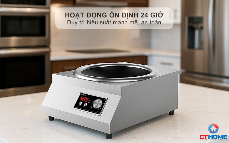 Hoạt động ổn định lên tới 24 giờ đồng hồ
