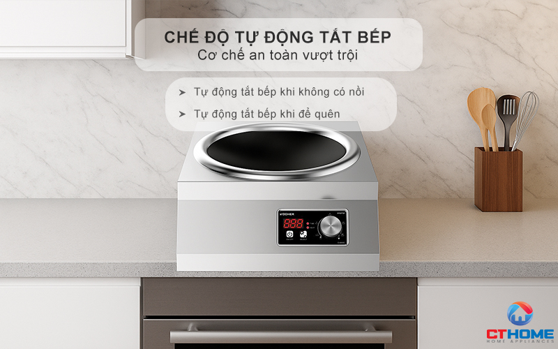 Chế độ tự động tắt bếp