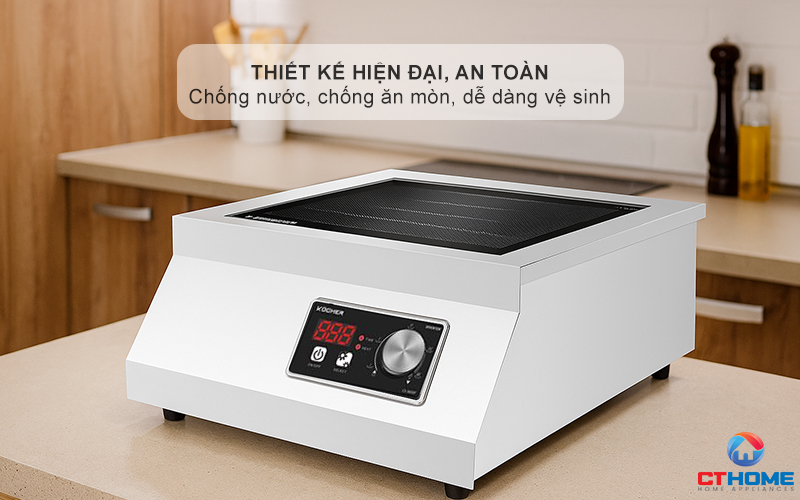 Thiết kế chống nước, chống ăn mòn, dễ dàng vệ sinh