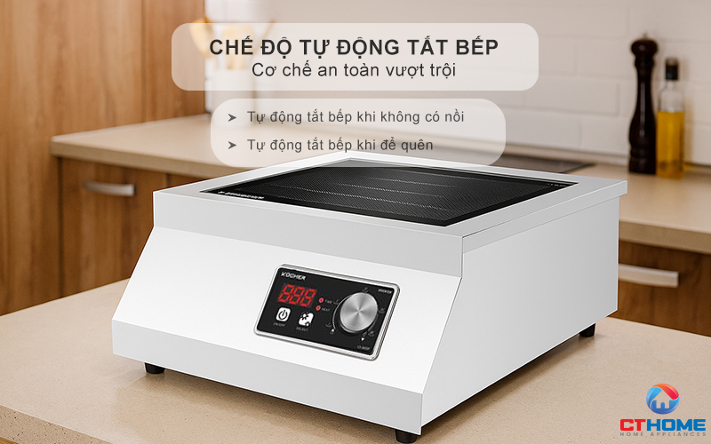 Chế độ tự động tắt bếp