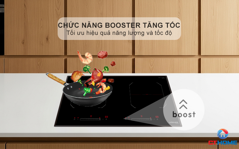 Chức năng booster đun nấu tăng tốc