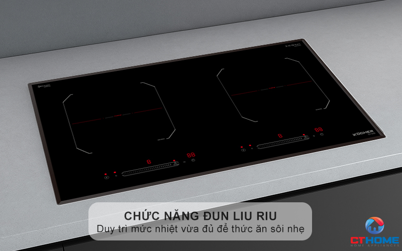 Chức năng đun liu riu, nấu cháo…