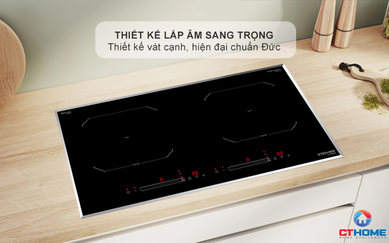 Thiết kế hiện đại, vát cạnh sang trọng và tinh tế