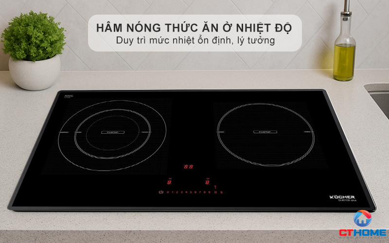 Hâm nóng thức ăn ở nhiệt độ thích hợp