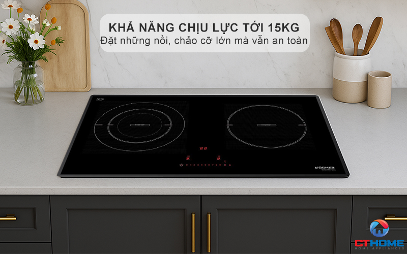 Khả năng chịu lực lên tới 15kg