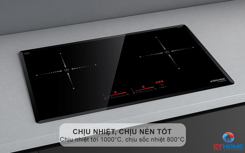 Chịu nhiệt 1000 độ C, chịu sốc nhiệt 800 độ C, chịu nén tốt