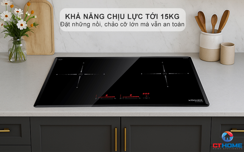 Khả năng chịu lực lên tới 15kg