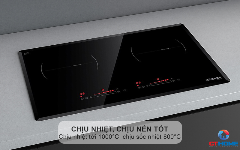 Chịu nhiệt 1000 độ C, chịu sốc nhiệt 800 độ C, chịu nén tốt