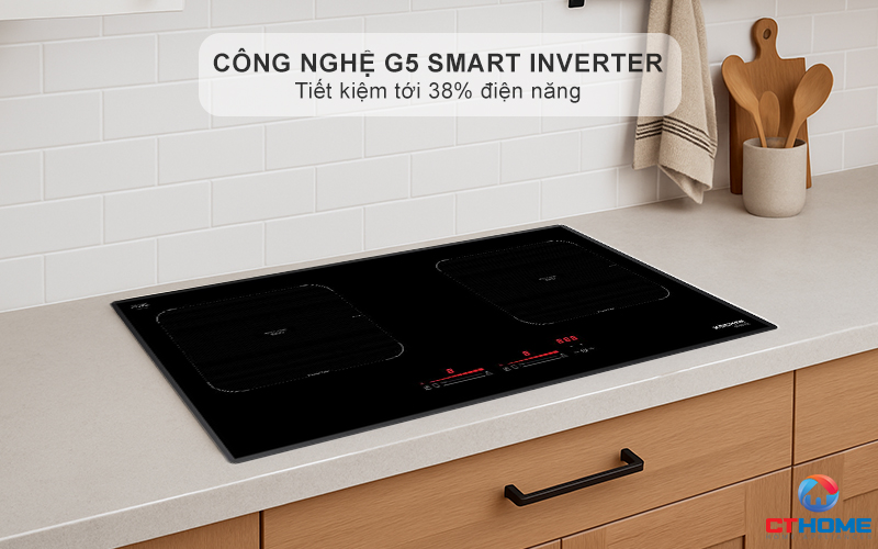 Công nghệ G5 Smart Inverter- tiết kiệm 38% điện năng