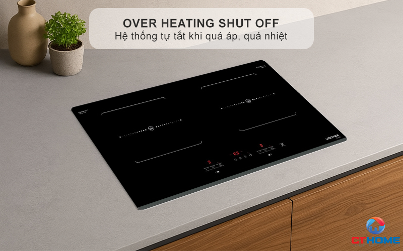 Over heating shut off - Hệ thống tự tắt khi quá áp, quá nhiệt